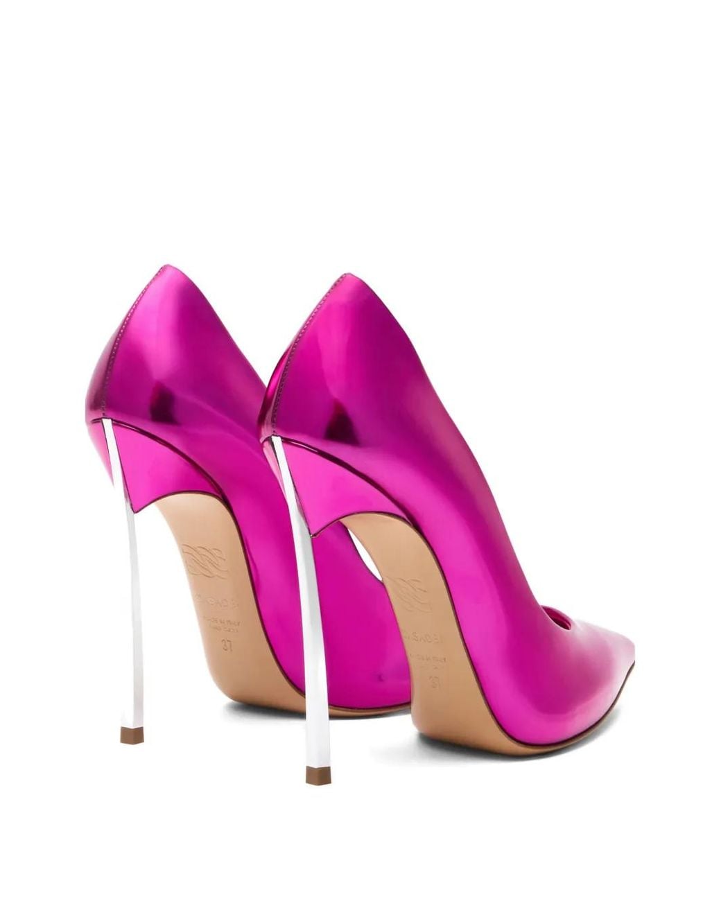 Casadei Pink Heeled Pumps