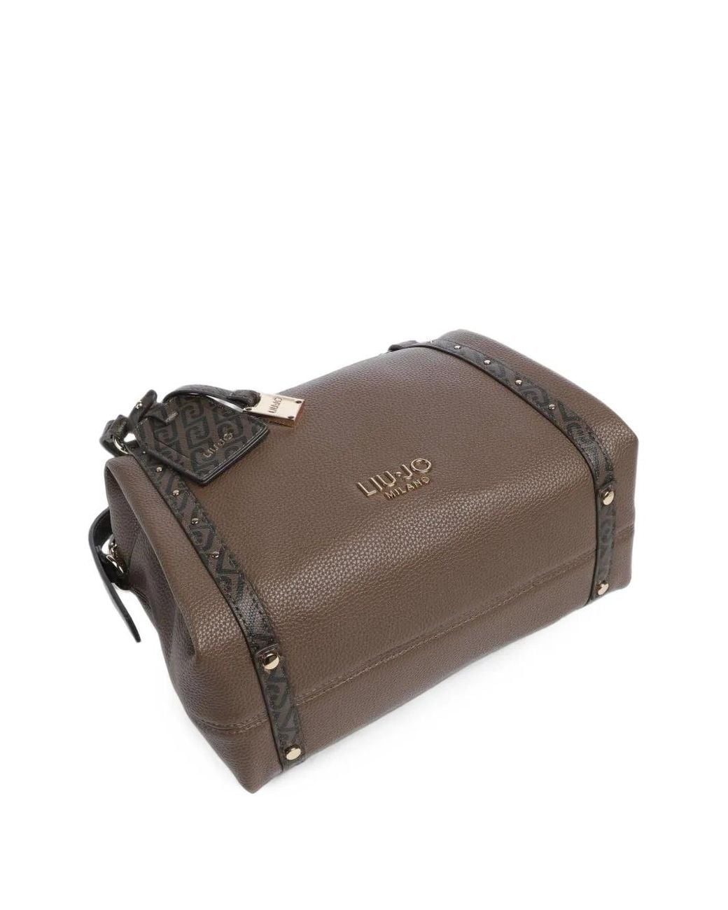 Liu Jo Brown Ilyana S Handbag Imitation Leather Dark Mocha