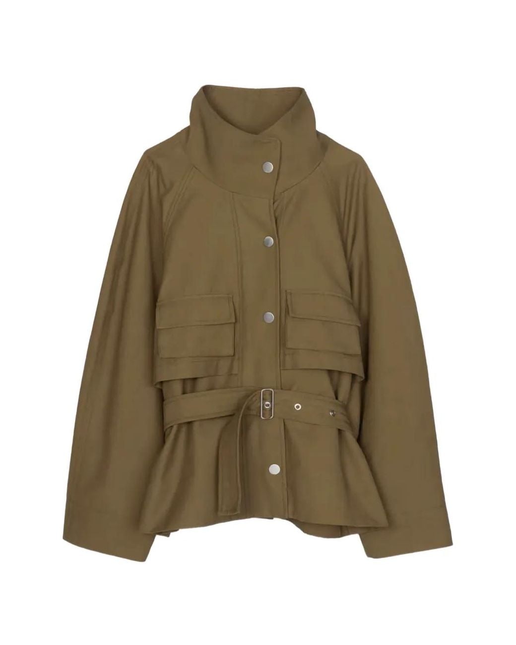 3.1 Phillip Lim Green Belted Jacket