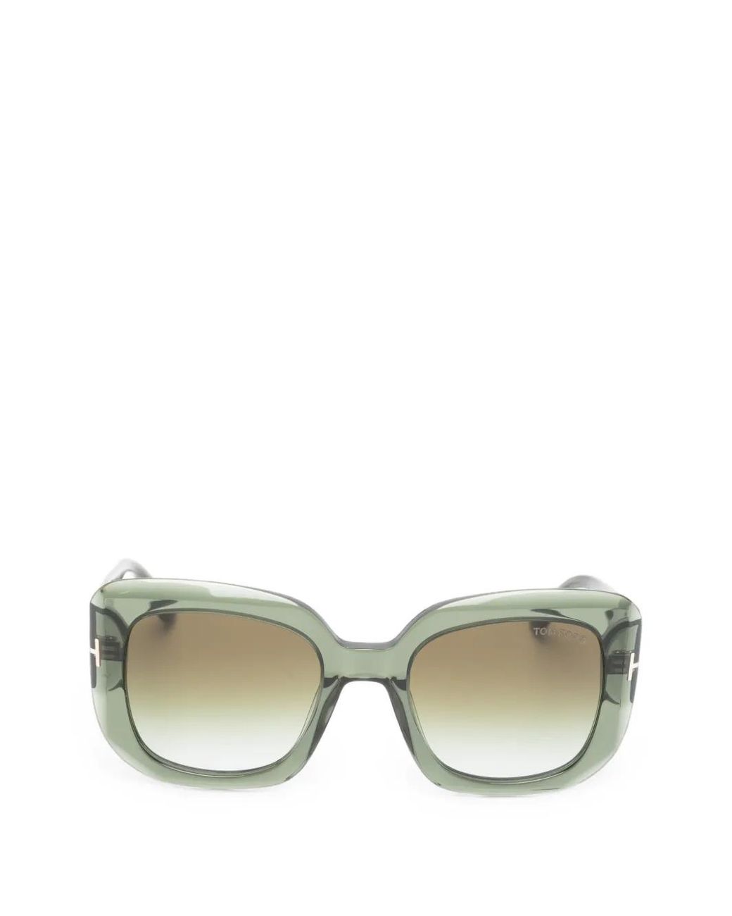Tom Ford Green Carla 02 Square-Frame Sunglasses
