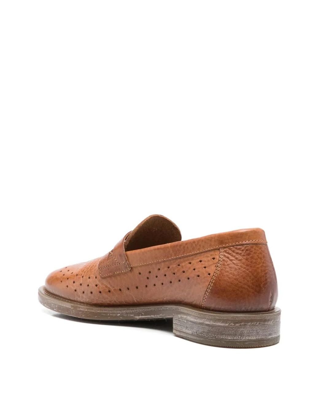 Moma Brown Office Loafers