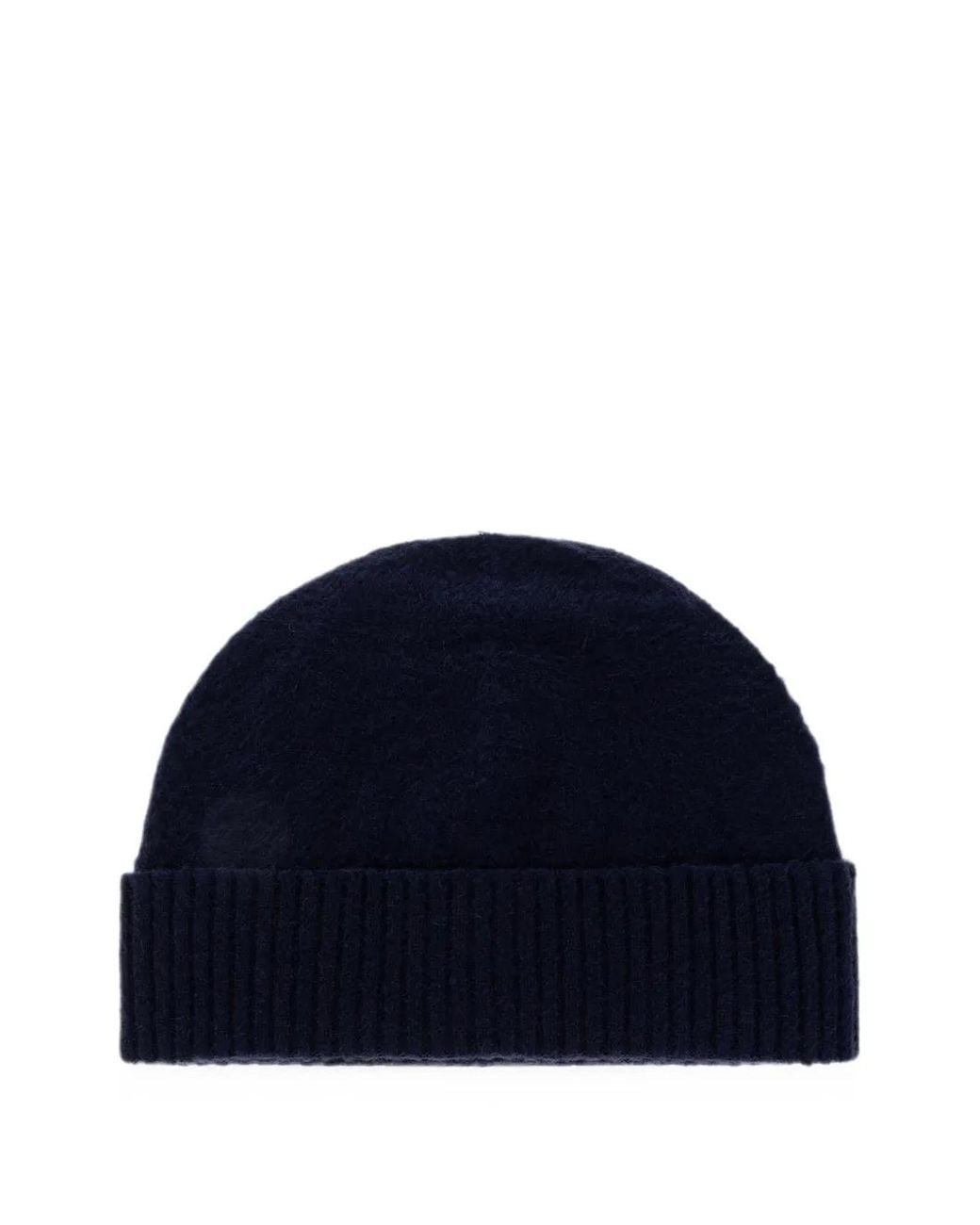 Jil Sander Gerippte Beanie in Blue für Herren