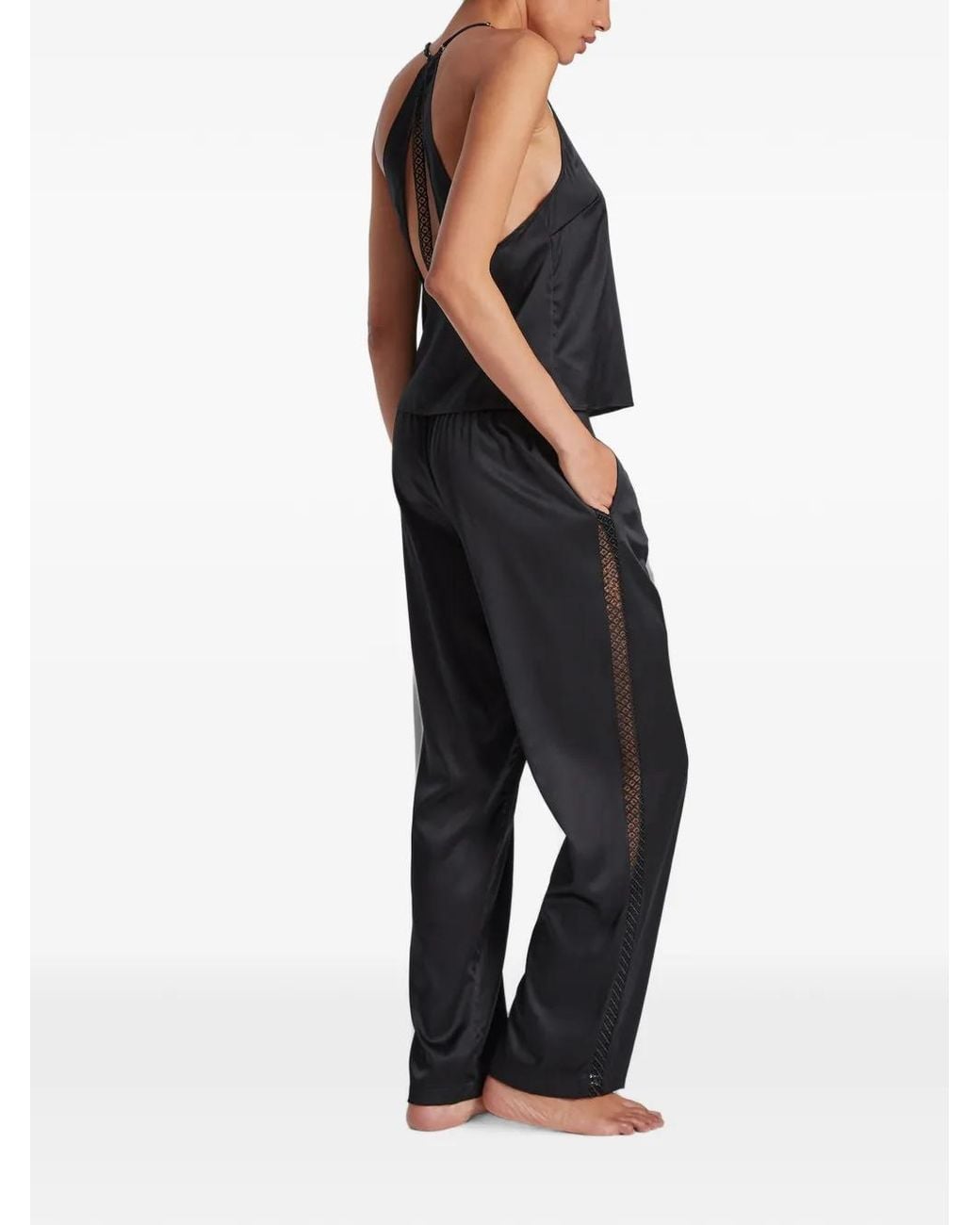 Aubade Silk Desire Pyjamabroek in het Black