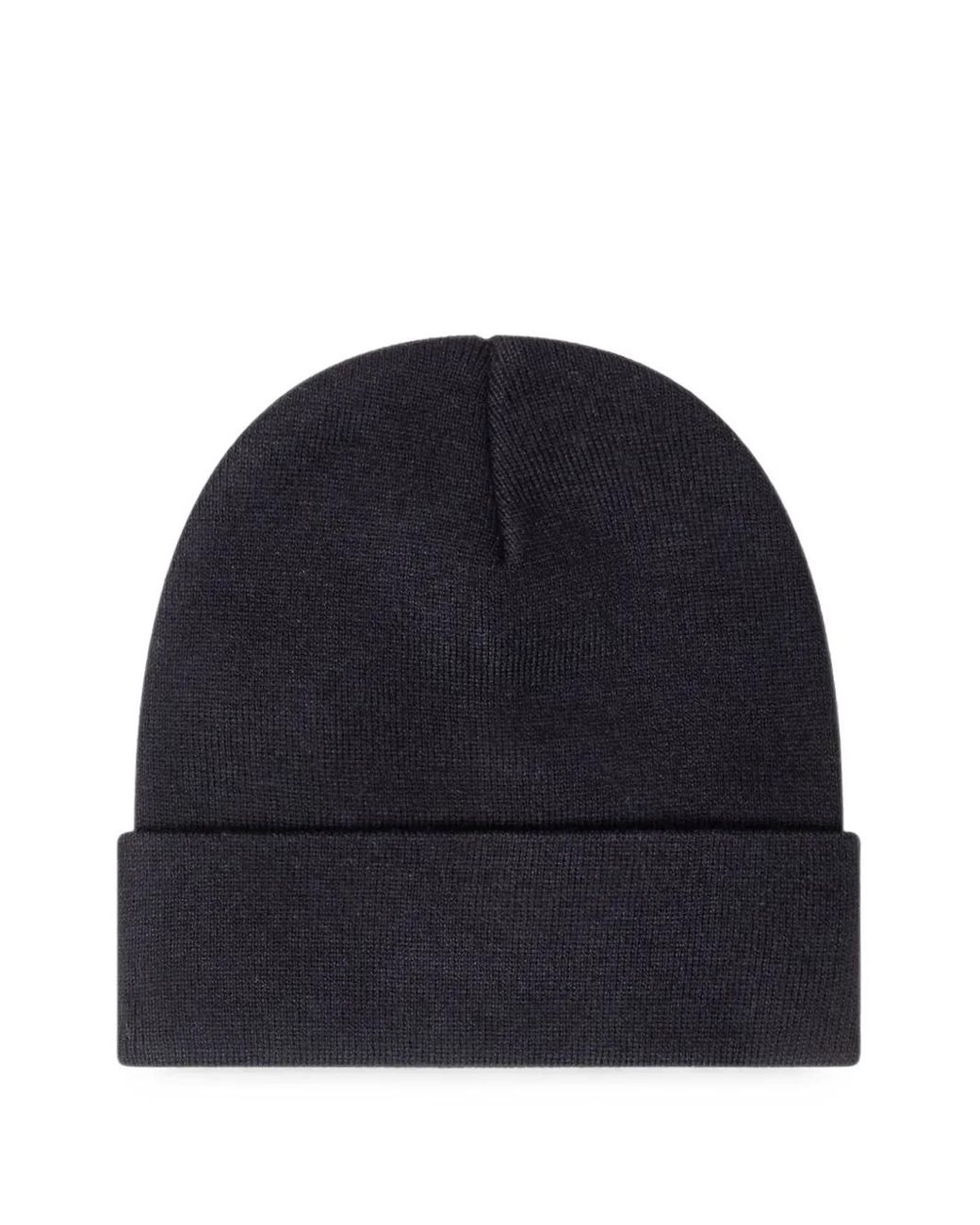Barrow Blue Logo-Patch Beanie Hat for men