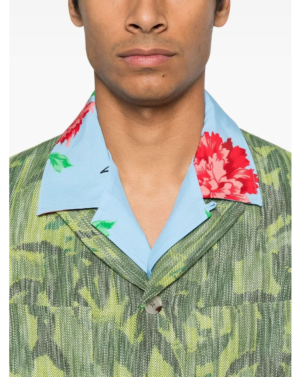 KENZO Green Jackets for men