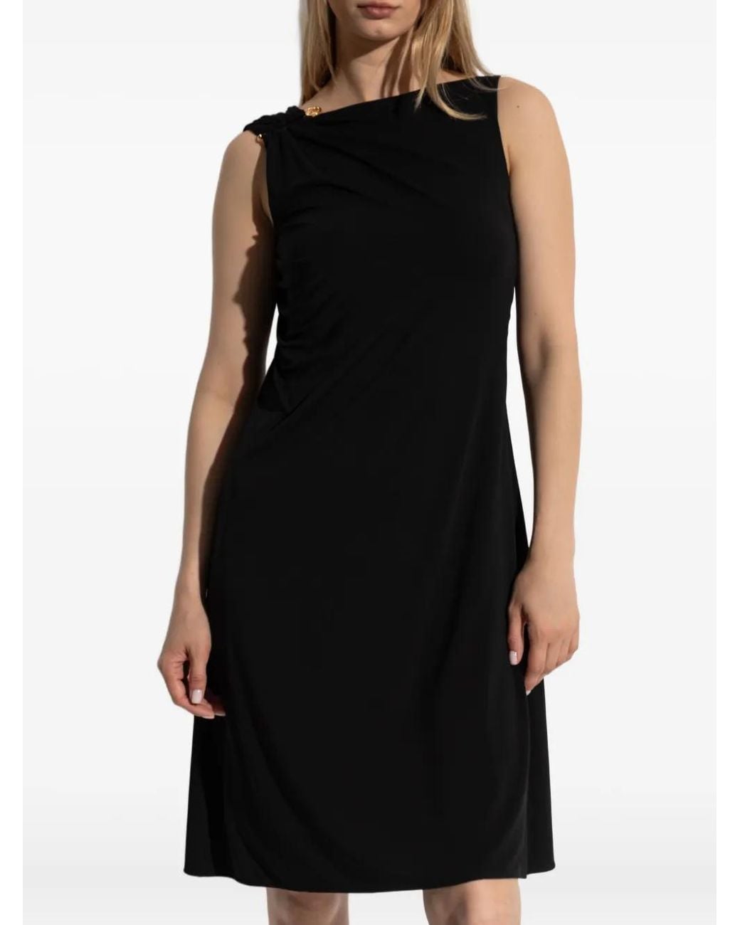 Versace Black Short Dresses