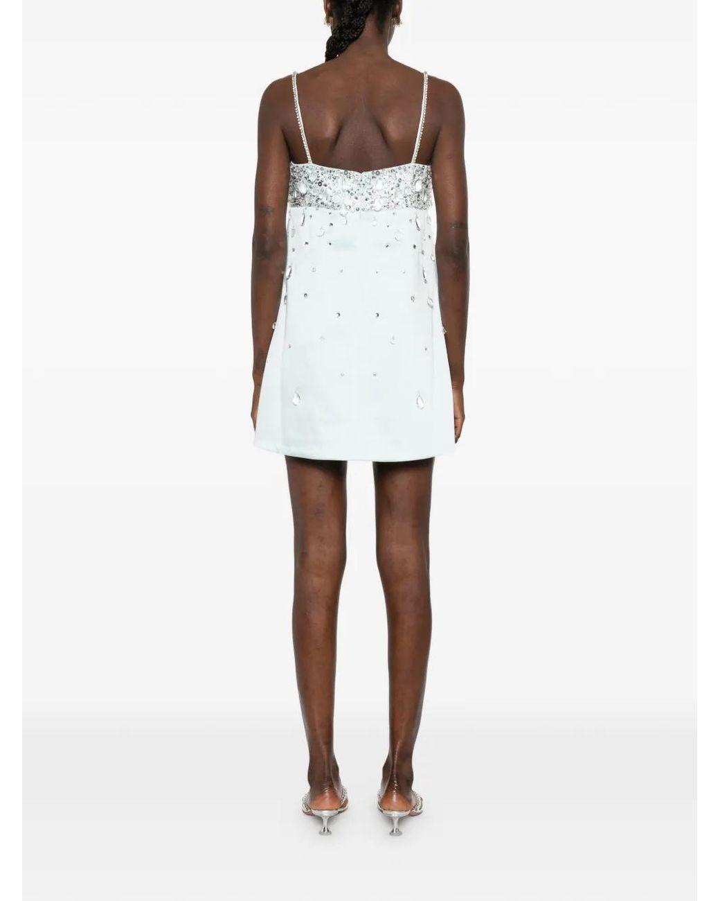 Robe Courte Lorelai retroféte en coloris Blue