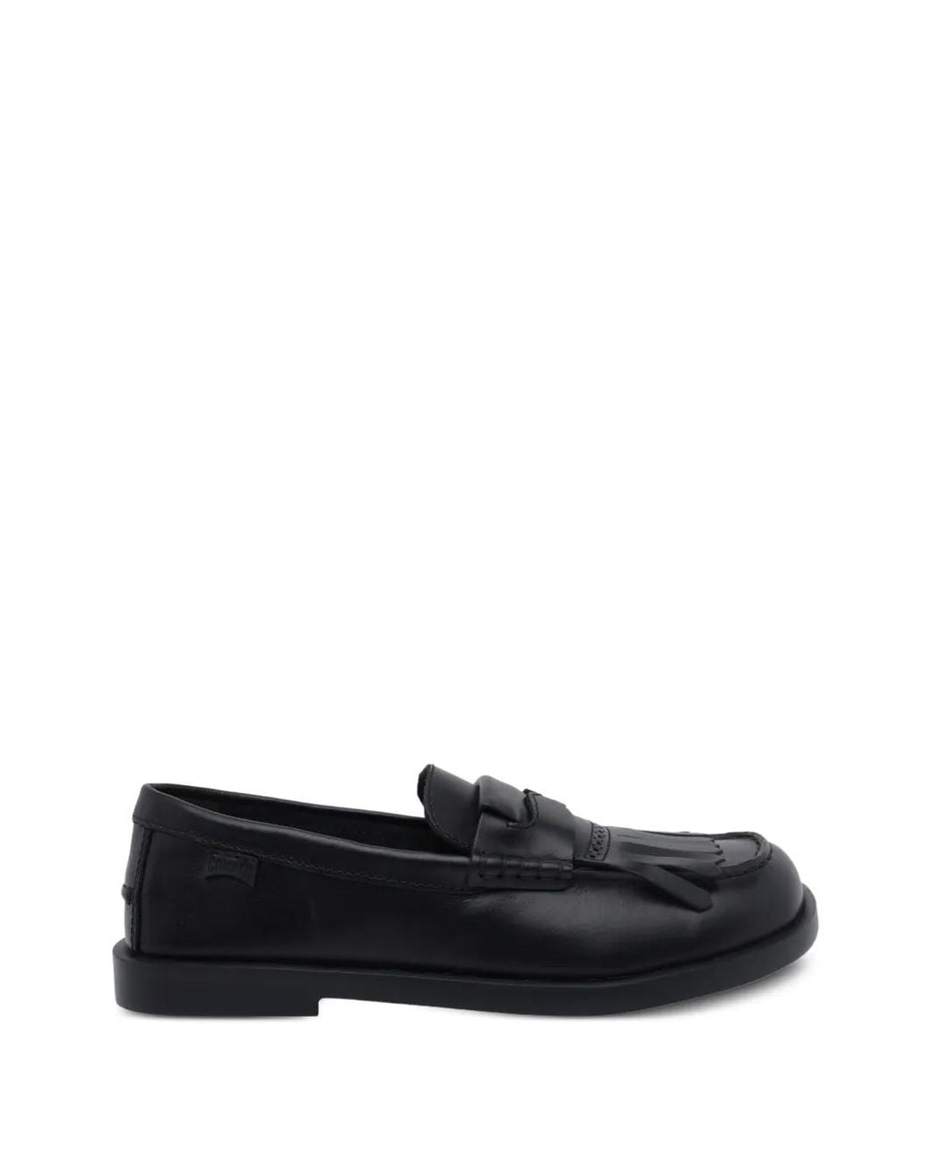 Camper Black Twins Kiltie Tassel Loafers for men