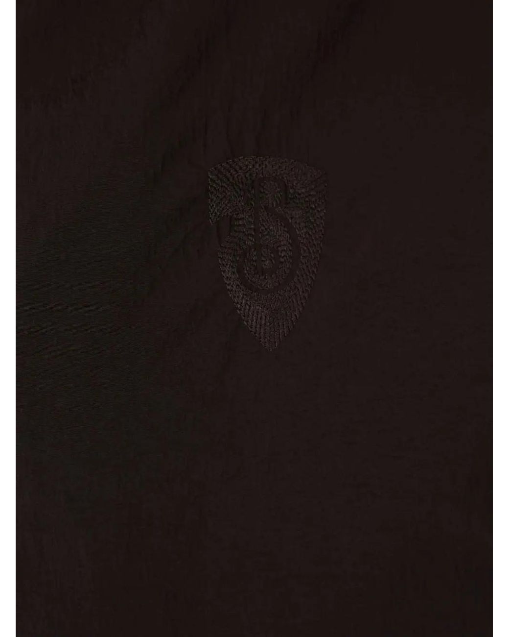 Burberry Black Ekd-Embroidered Jacket for men
