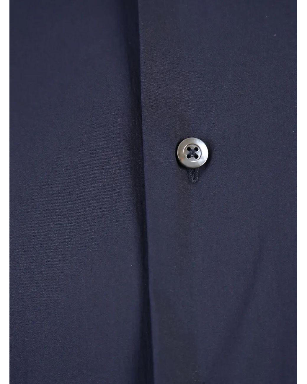 Dell'Oglio Blue Button-Fastening Shirt for men