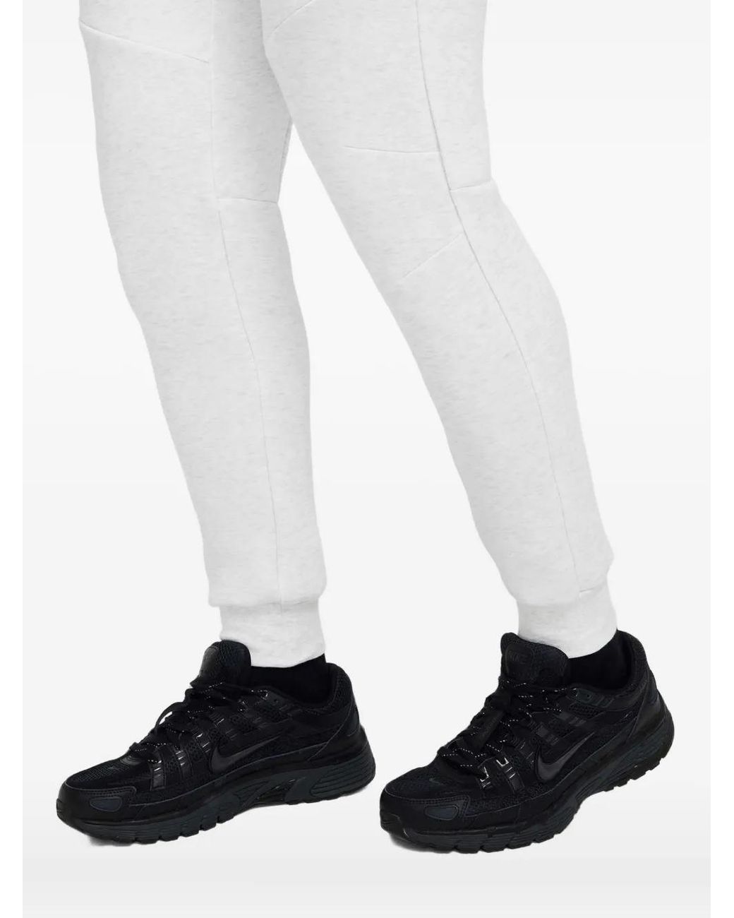 Nike White Tech Fleece Joggers for men