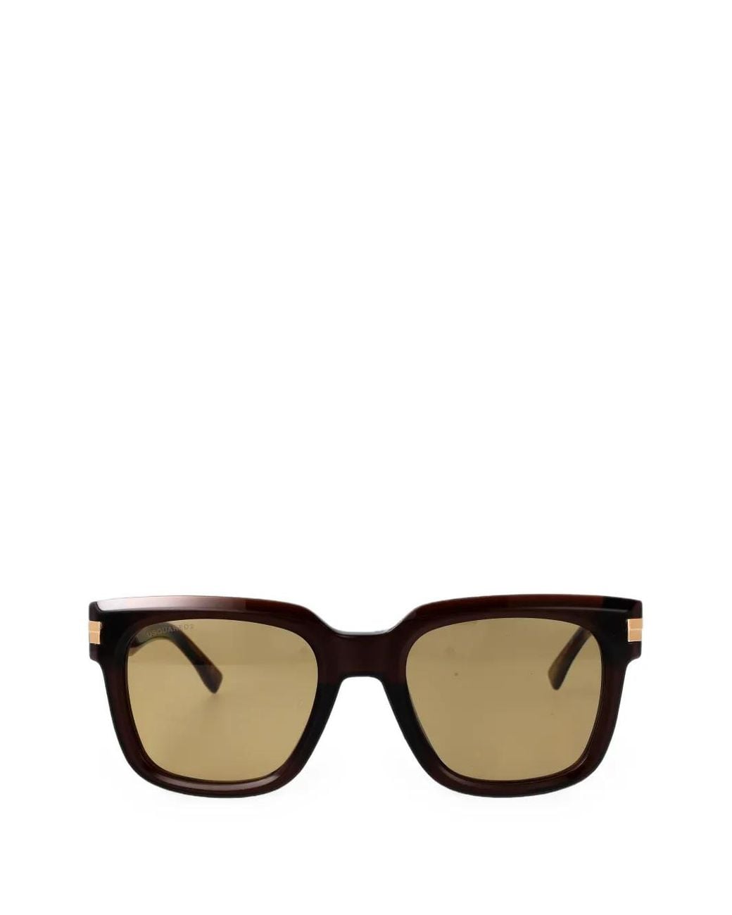 DSquared² Sonnenbrille Mit Eckigem Gestell in Black für Herren
