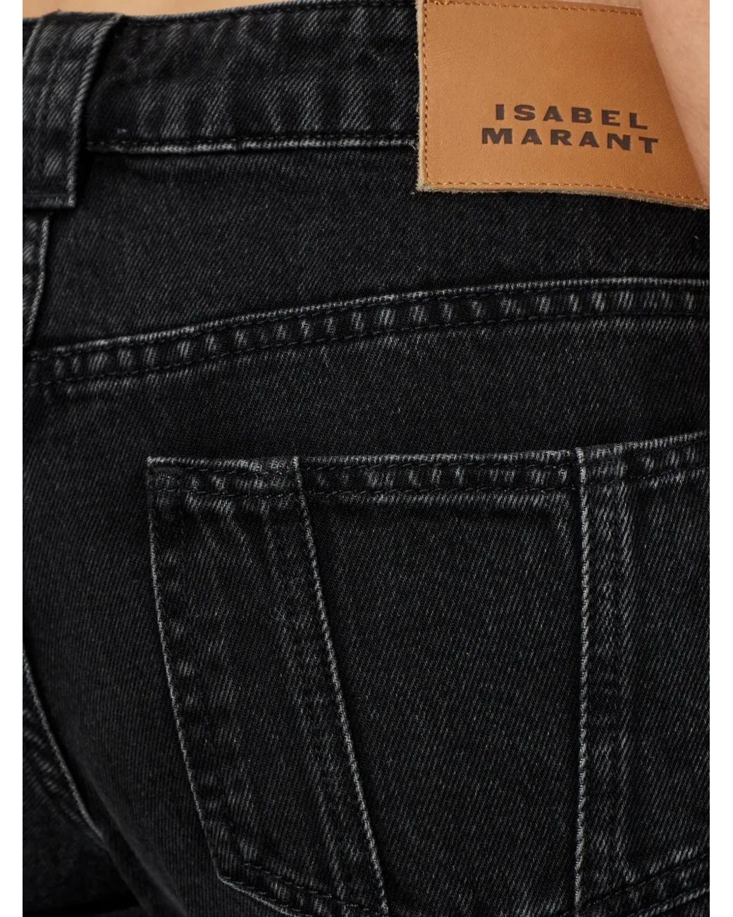 Isabel Marant Black Jaylis Seam Trousers