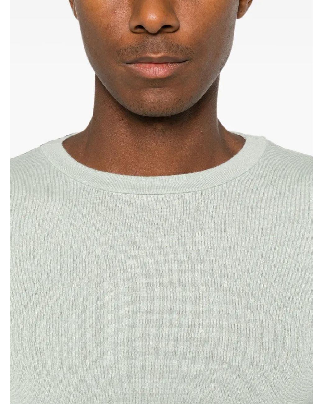 Extreme Cashmere White N°451 Lisa Crew-Neck Long-Sleeve T-Shirt