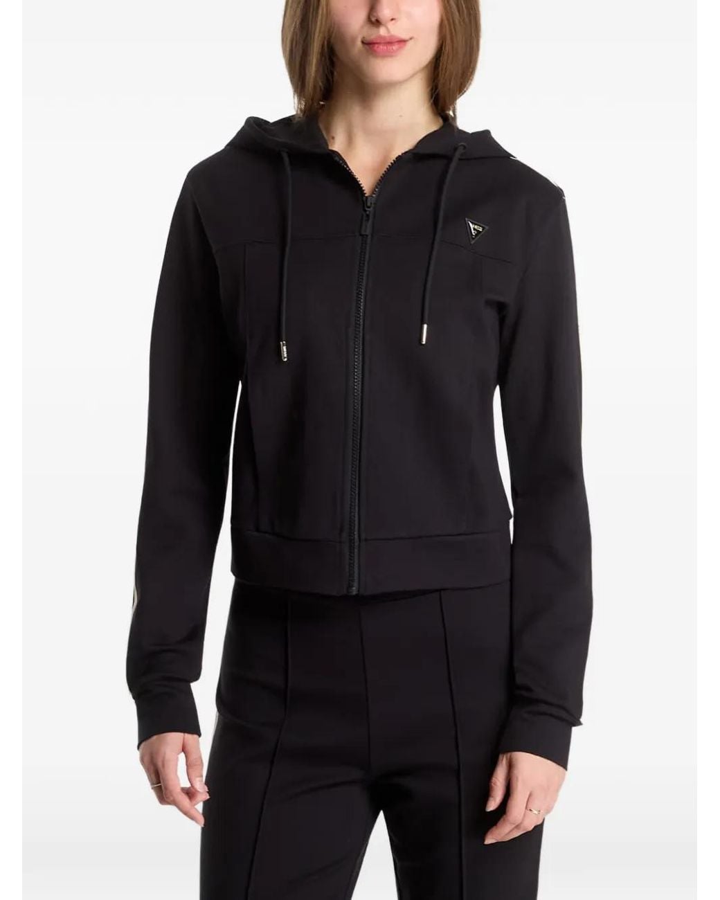 Sudadera Con Capucha Guess de color Black