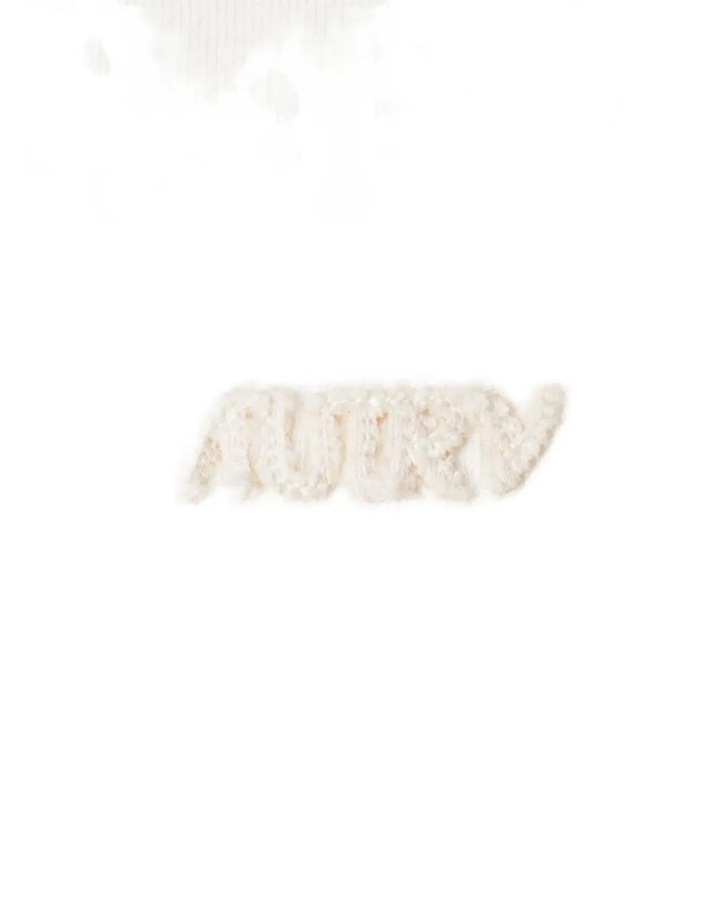 Autry White Logo Boxy T-Shirt