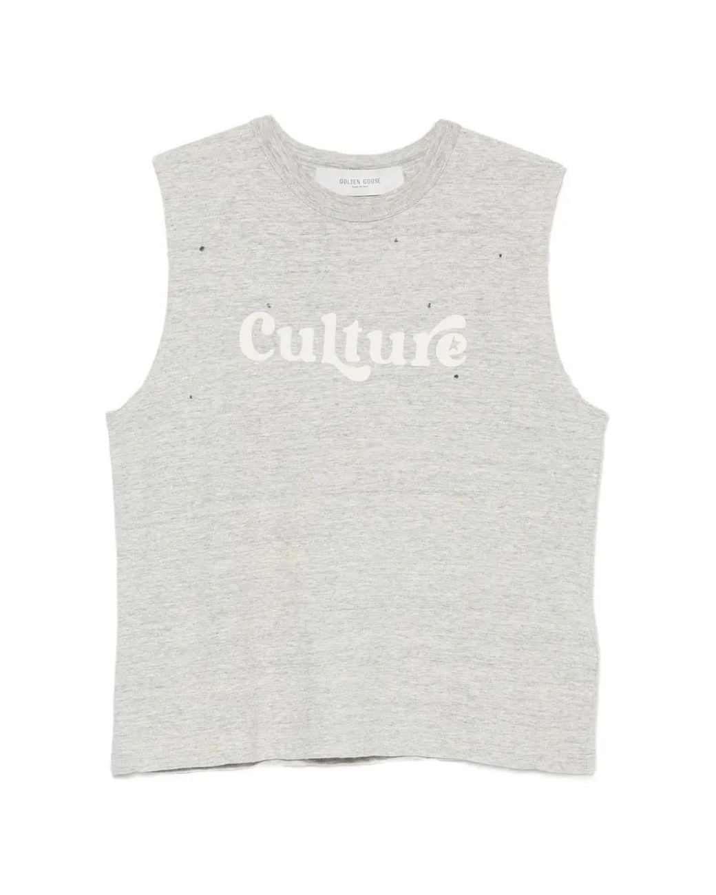 Golden Goose Deluxe Brand White Roberta Distressed Slogan-Print T-Shirt