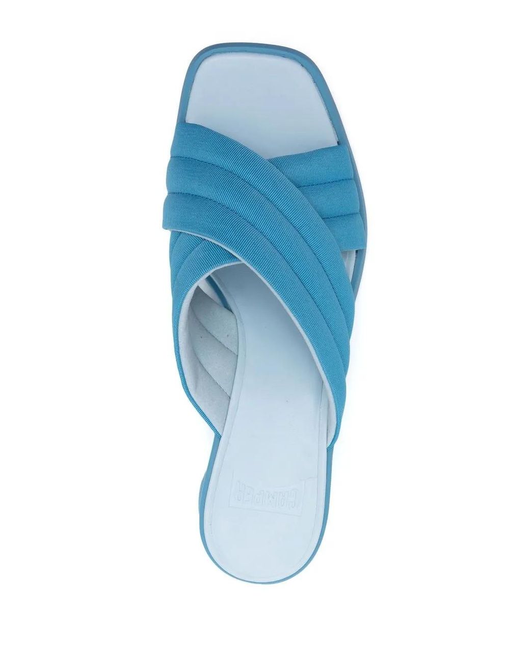 Camper Blue Kiara 60Mm Crossover-Strap Sandals