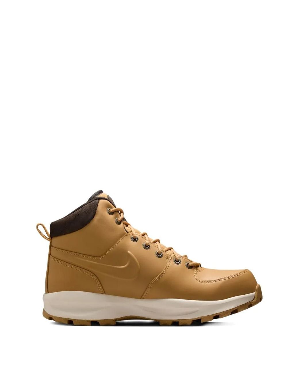 Nike Brown Manoa Leather Sneakers for men