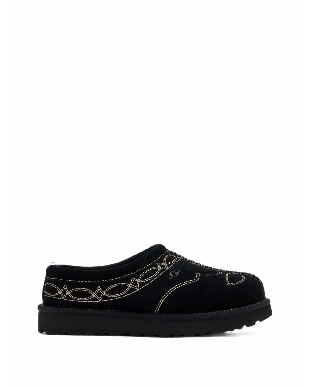 Ugg Black Tasman Western Slippers