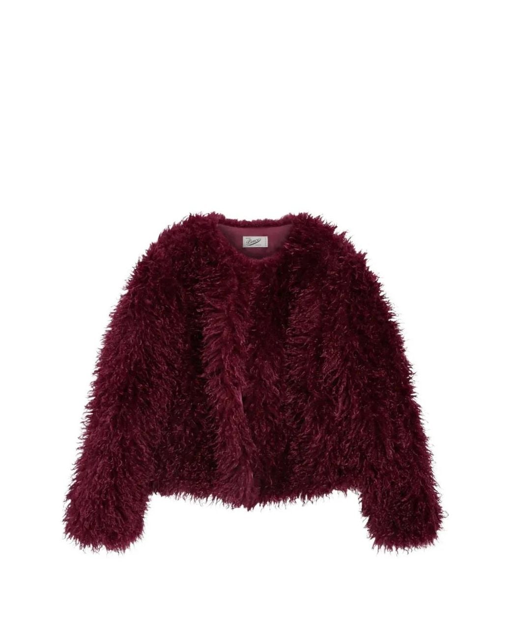 Pence Red Kim Cropped Jacket