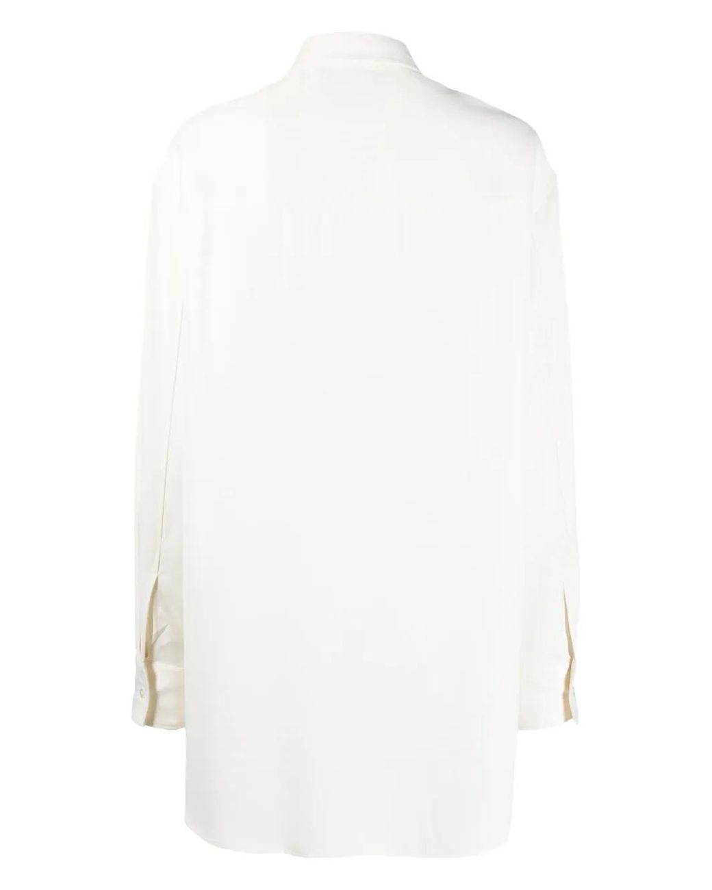Studio Nicholson White Button-Down Shirt