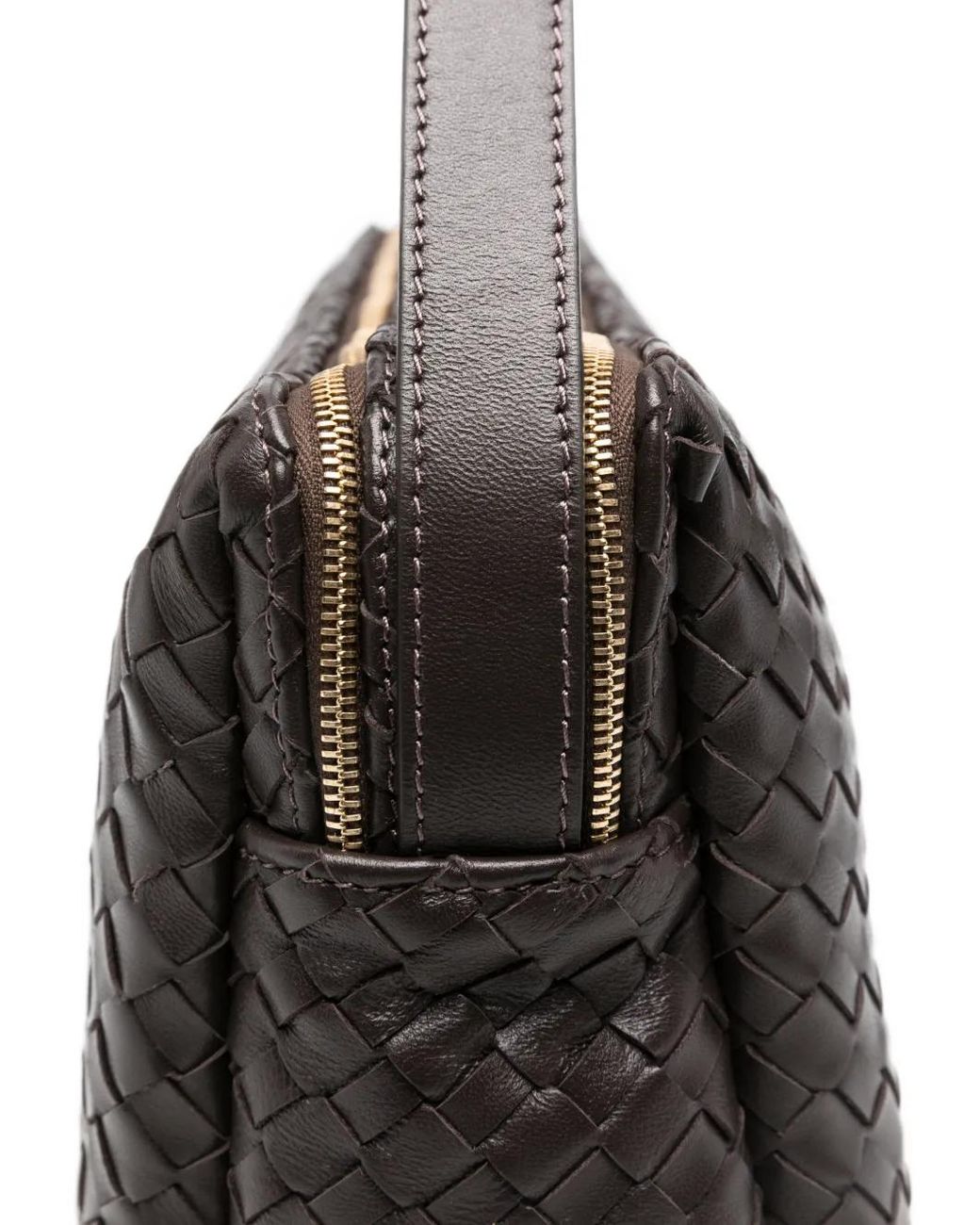 Elleme Black Large Trousse Leather Shoulder Bag