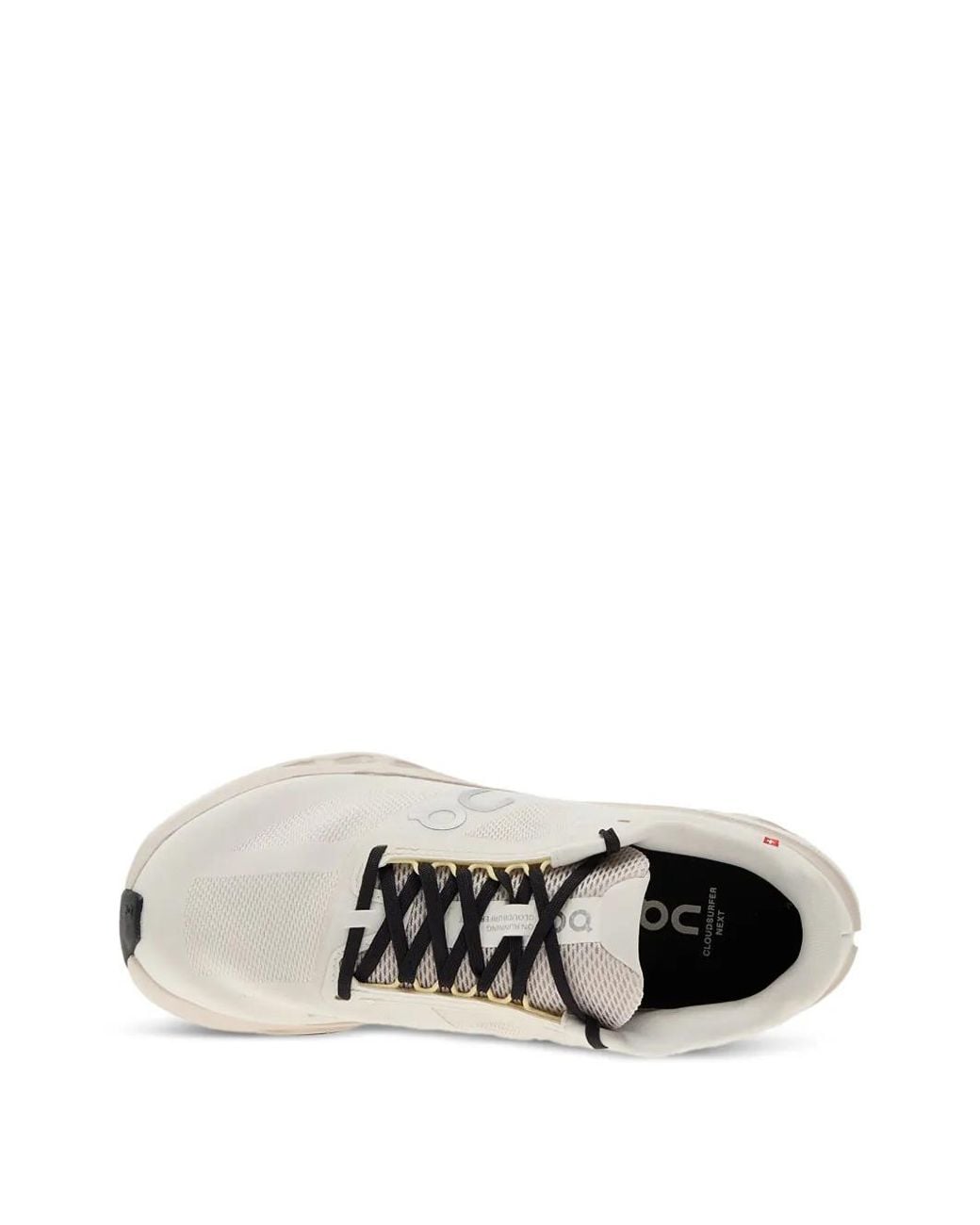 On Shoes White Cloudsurfer Next Low-Top Sneakers for men