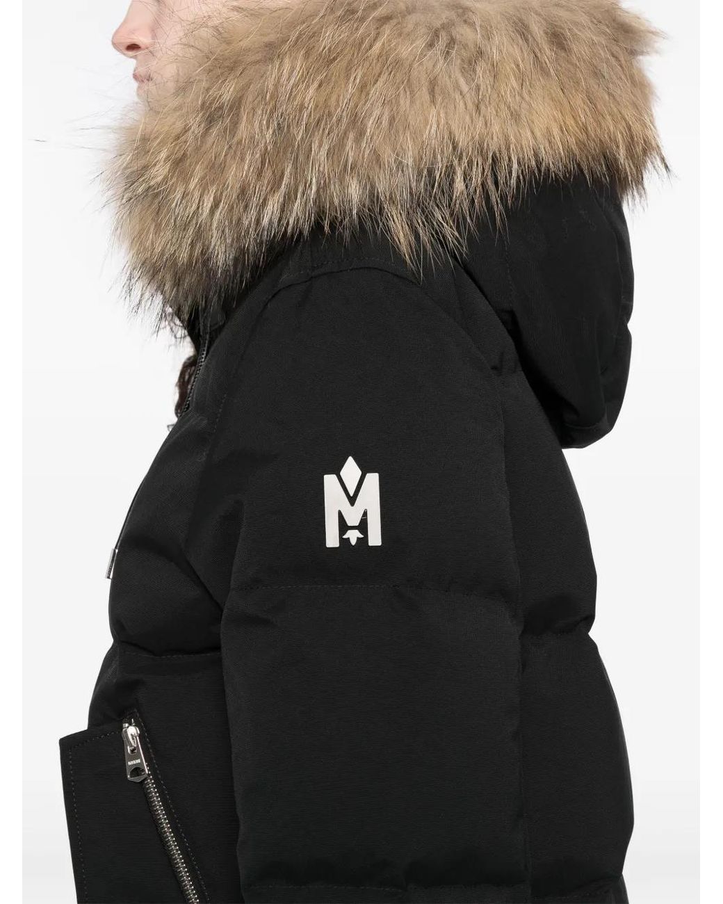 Mackage Black Doudoune À Fermeture Zippée