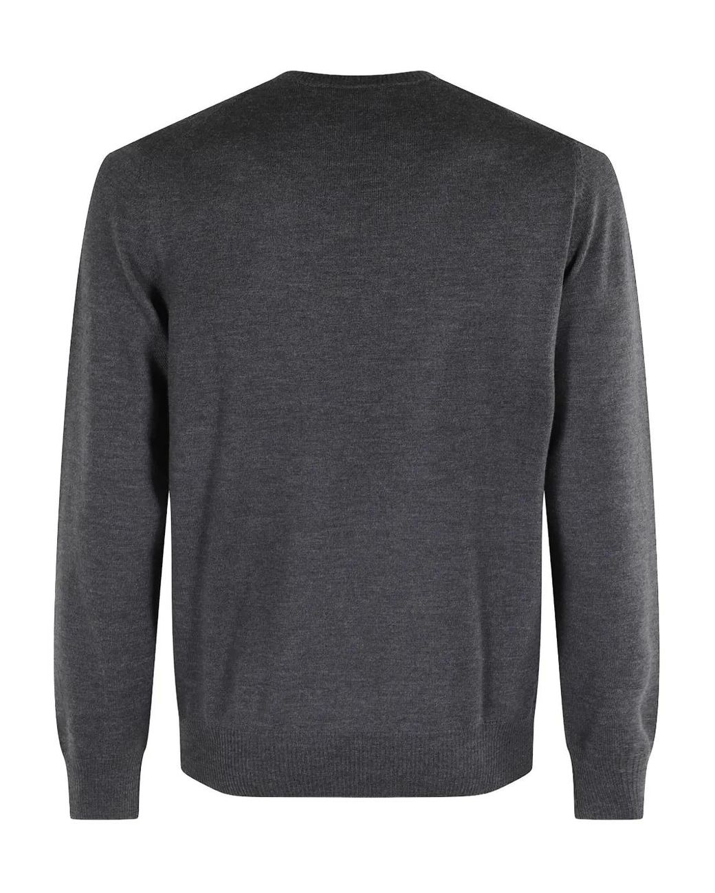 Fay Gray Round-Neck Sweater for men