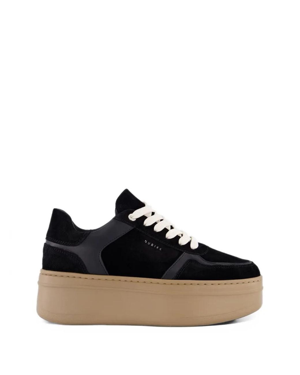 Nubikk Black Bayou Platform Sneakers