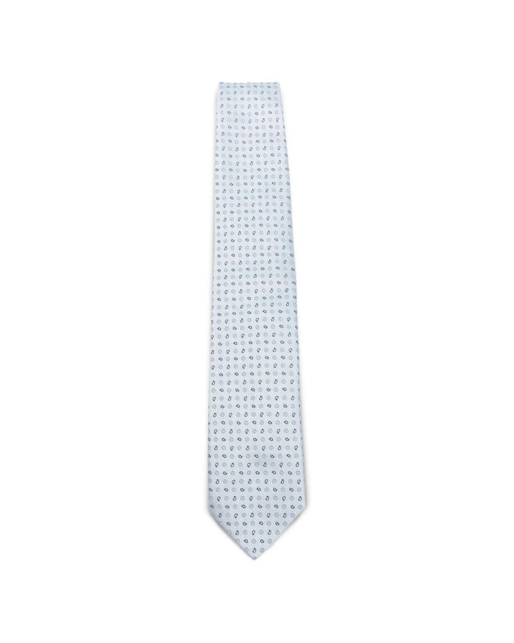 Luigi Borrelli Napoli Gemusterte Krawatte in White für Herren