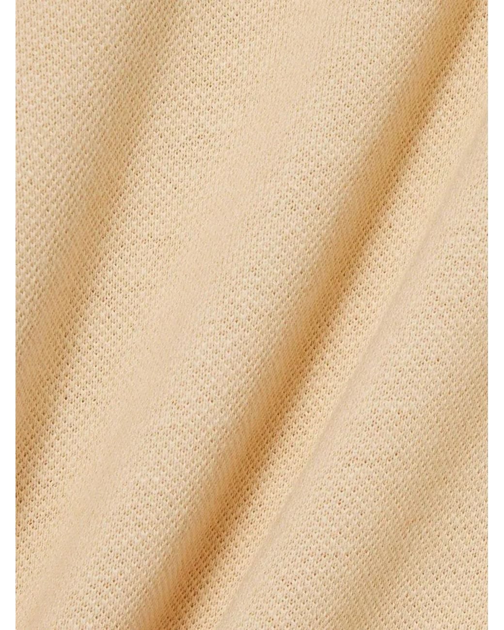Lacoste Natural Classic Fit Cotton-Linen Polo for men