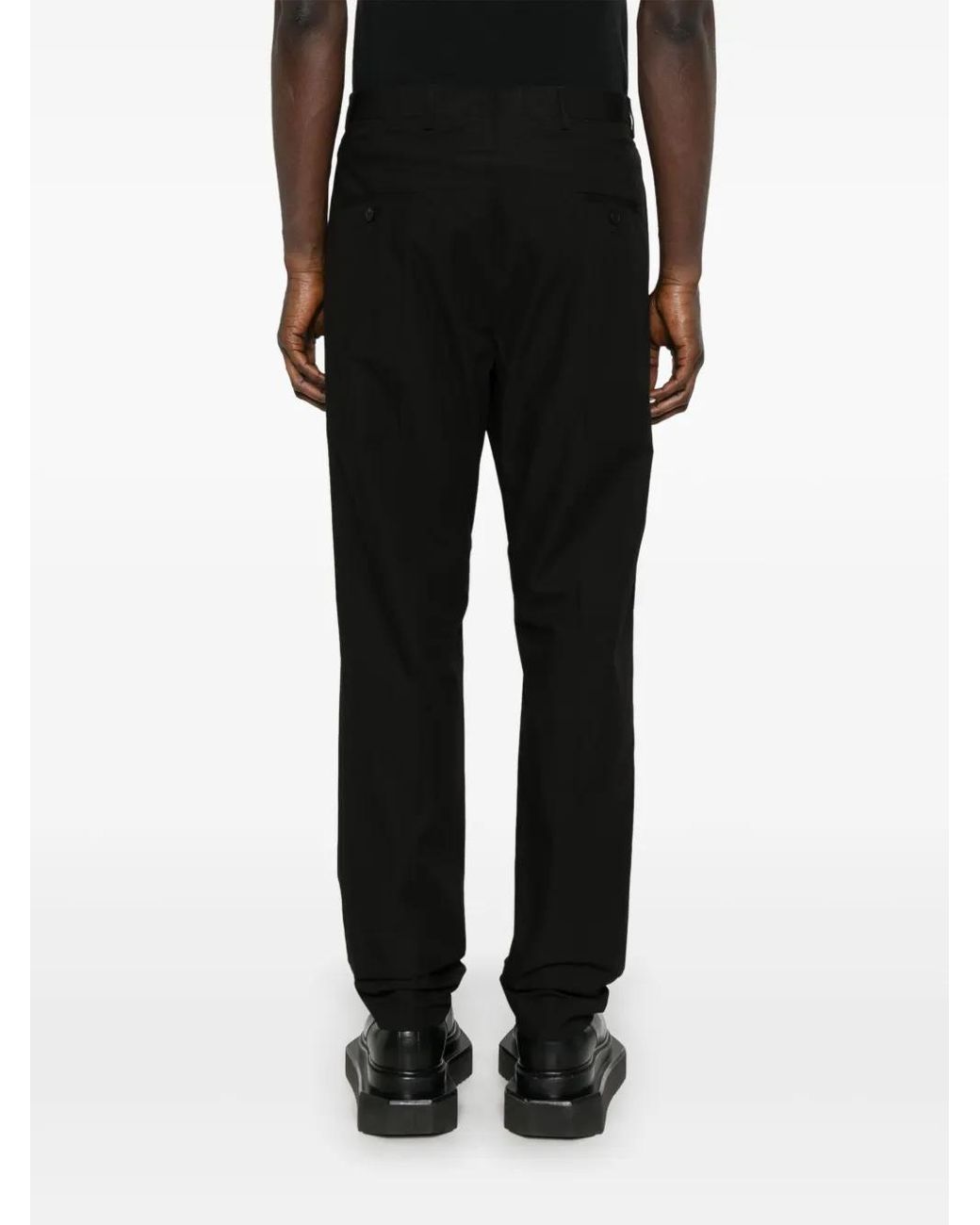 Rick Owens Black Astaires Trousers for men