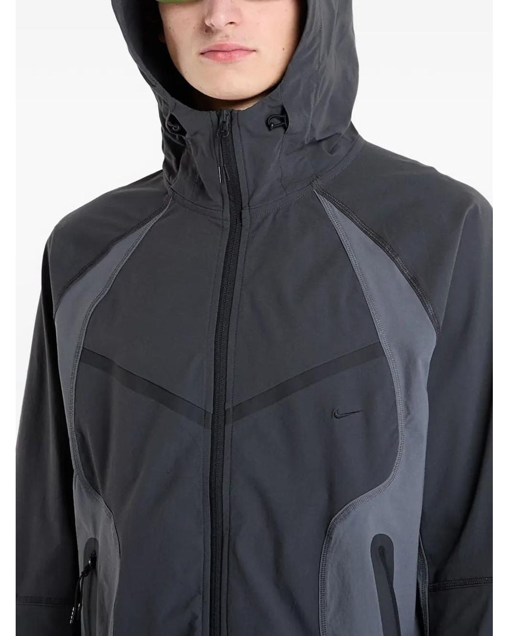 Nike Windjack Met Colourblocking in het Gray voor heren