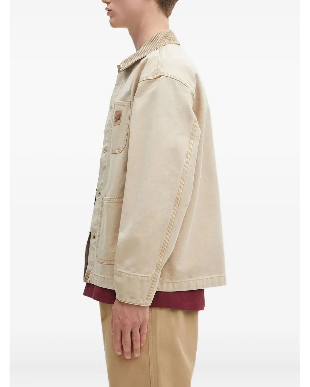 A Bathing Ape Natural Corduroy-Collar Jacket for men
