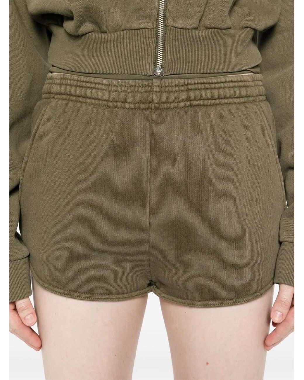 Entire studios Green Micro Shorts