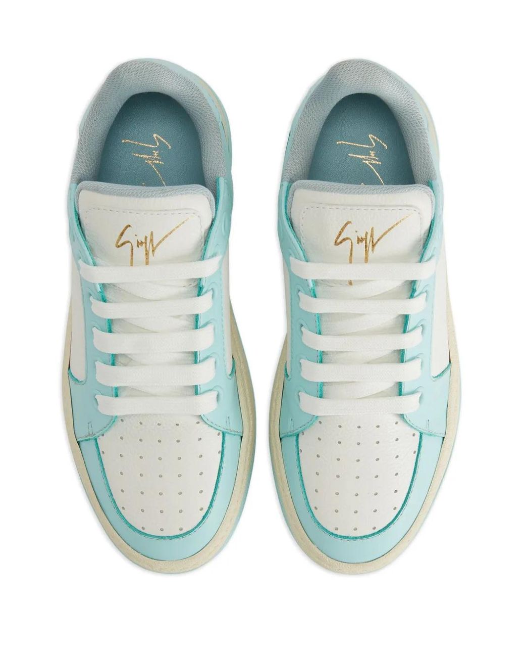 Giuseppe Zanotti Blue Gz94 Sneakers