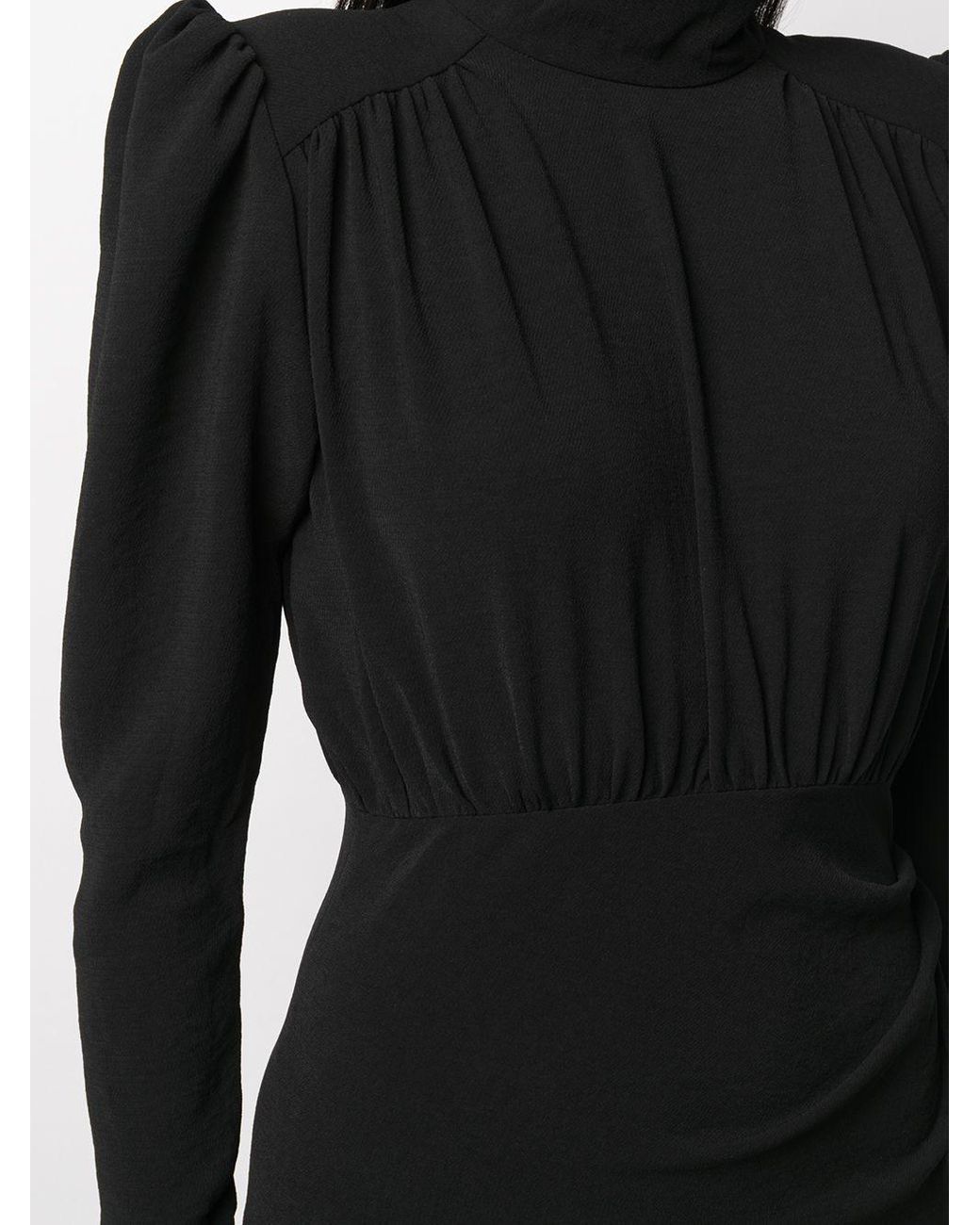 Robe Kina courte à dos ouvert Ba&sh en coloris Noir | Lyst