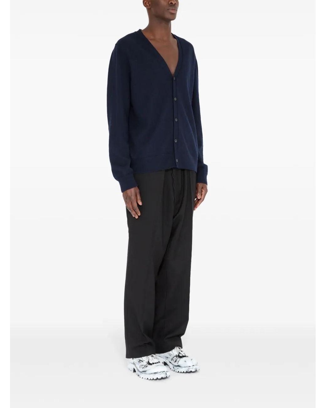 Maison Margiela Blue Sweaters for men