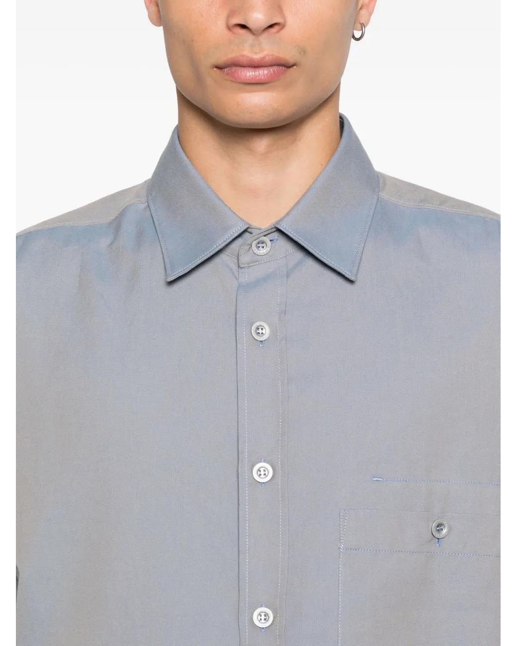 Stone Island Gray Shirt for men