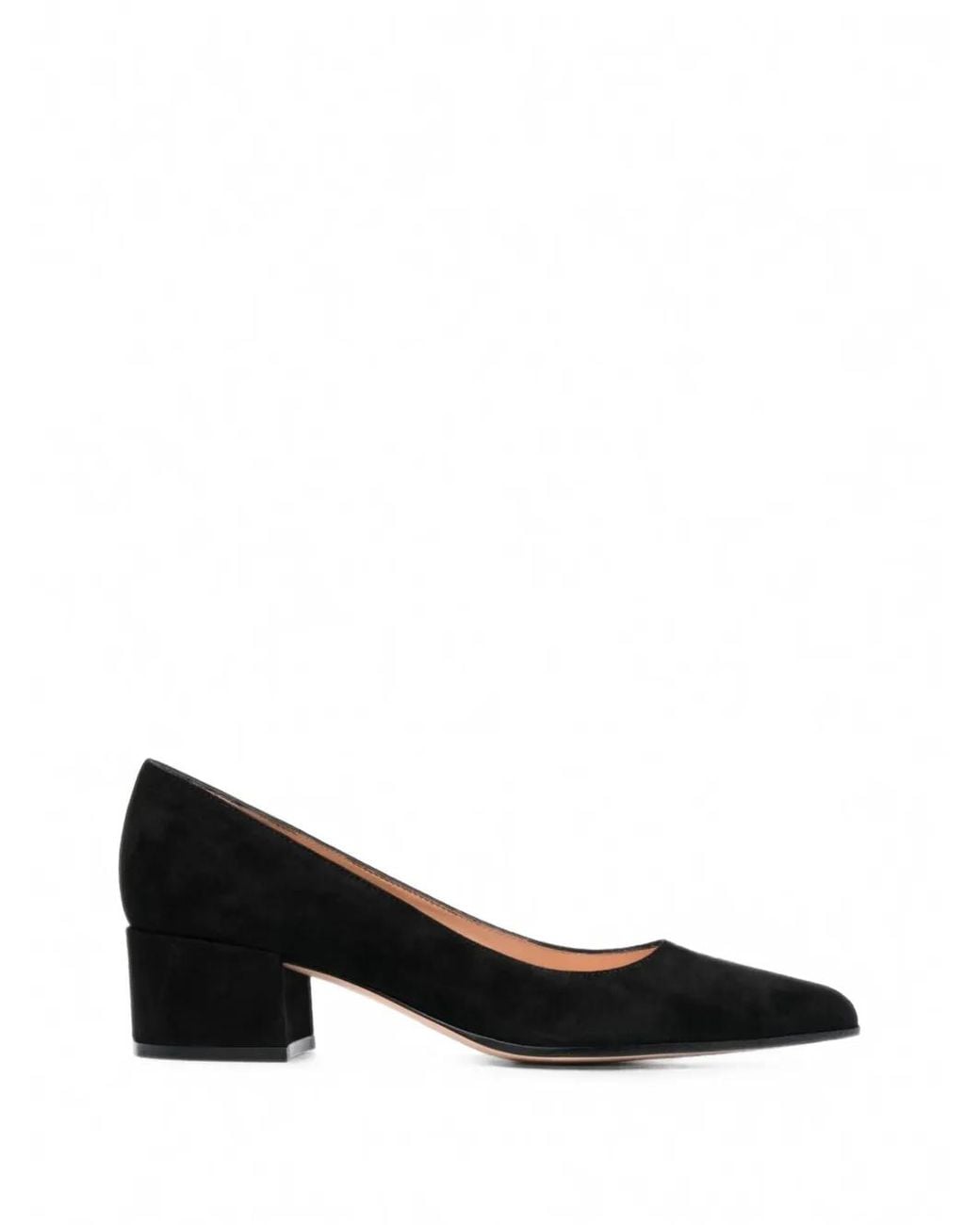 Gianvito Rossi Black Piper Pumps 45