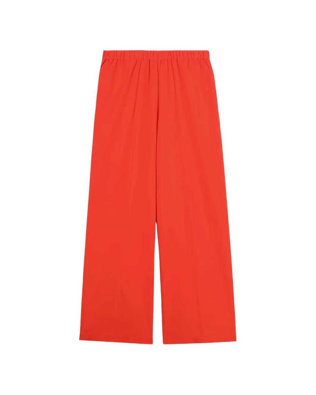 Pantalones Con Cinturilla Elástica Aspesi de color Red