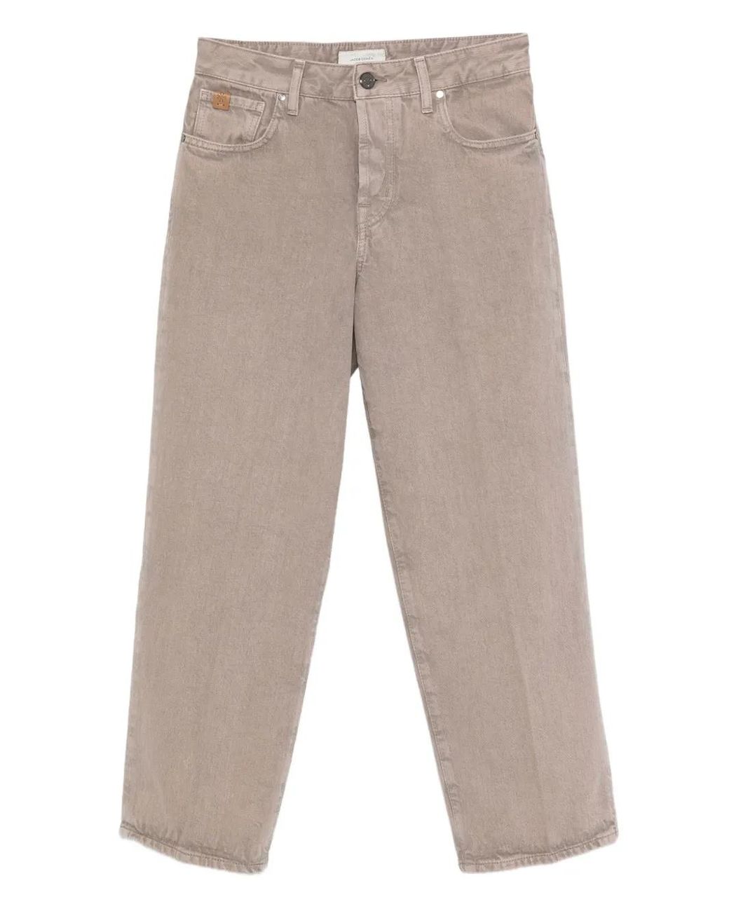 Jacob Cohen Gray Five-Pocket Trousers