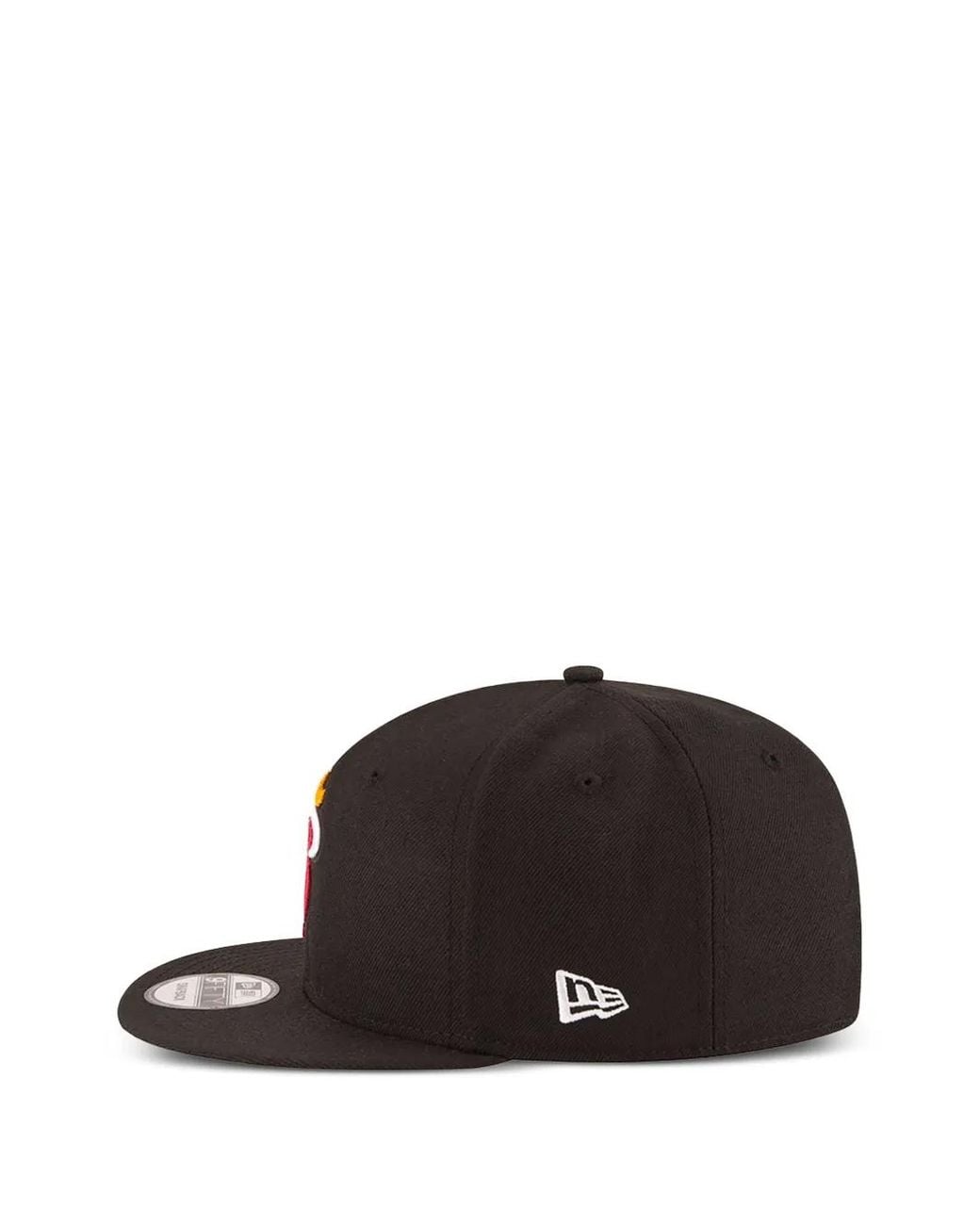 KTZ Black 9Fifty Nba Miami Baseball Cap for men