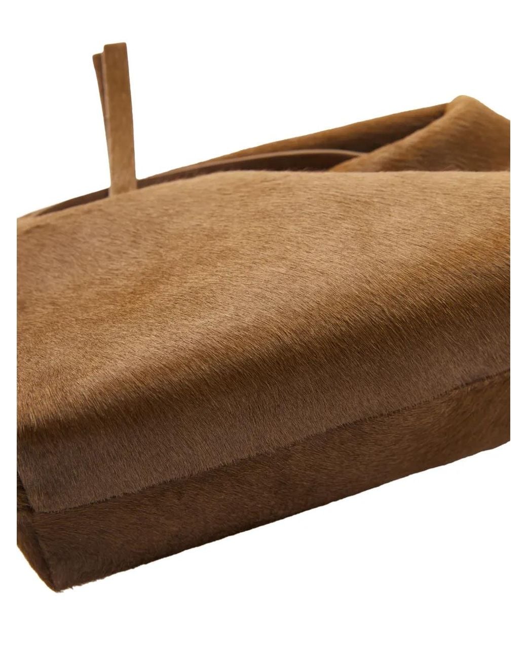 JNBY Brown Pochette Pony En Cuir