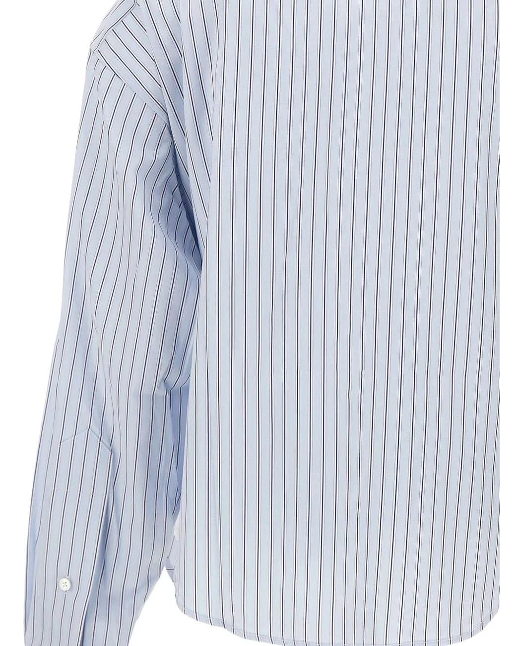 VAQUERA Blue Belted Cut-Out Shirt