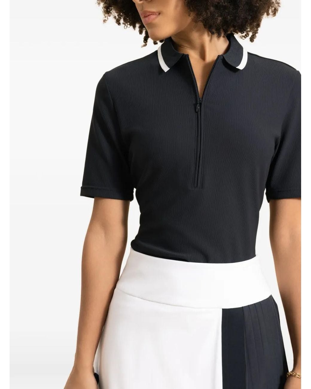 Goldbergh Black Axelle Pleated Mini Skirt