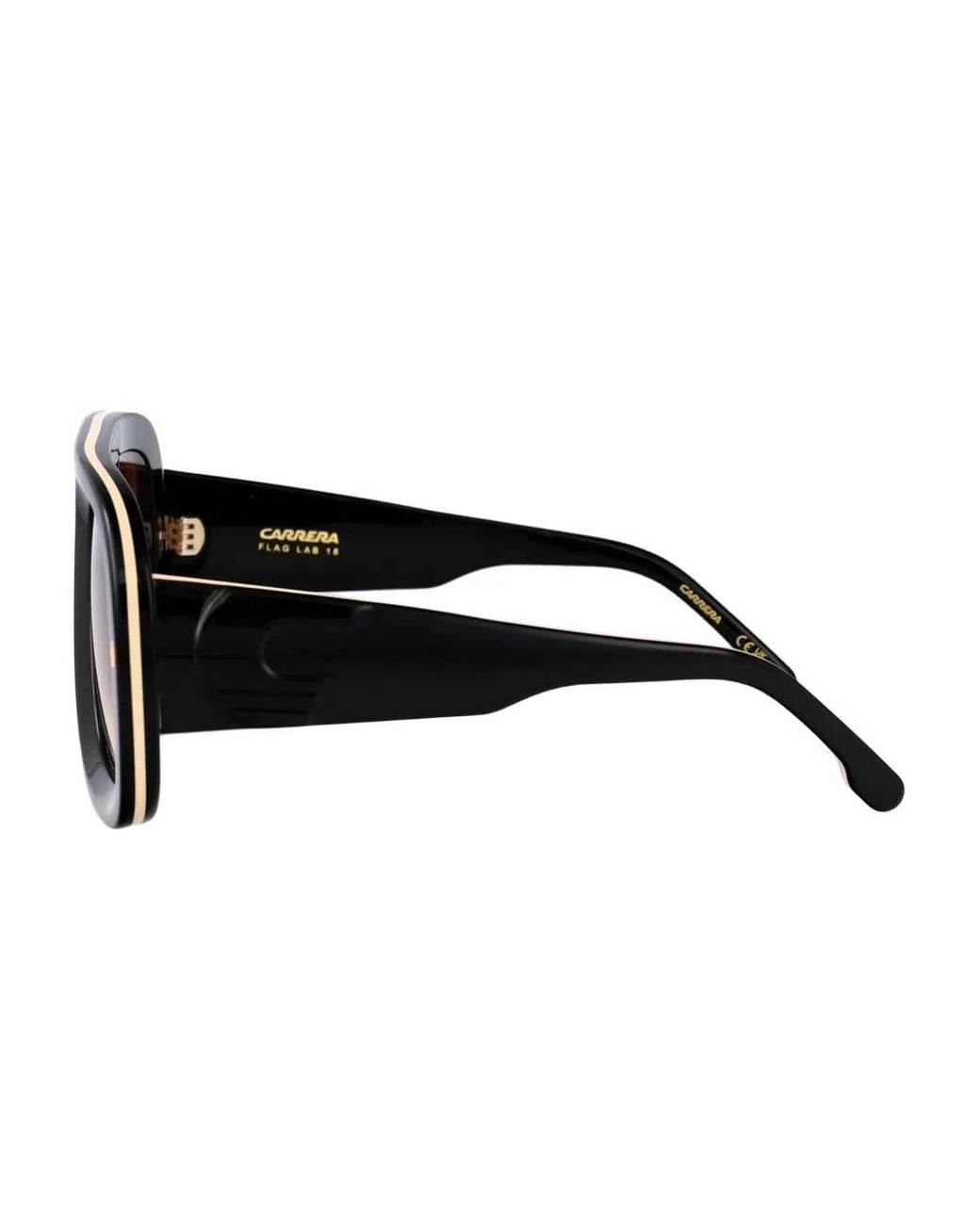 Carrera Black Flaglab 18 Sunglasses for men