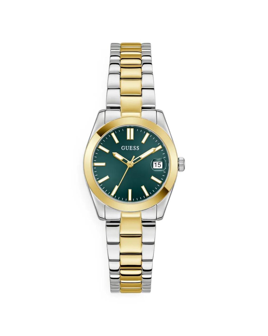 Guess Blue 2-Tone Date Watch